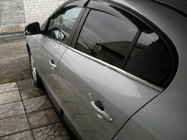 Renault Fluence 2009–2016 Nedre fönsterlister (4 st, rostfritt stål) Carmos – turkiskt rostfritt stål foto 1