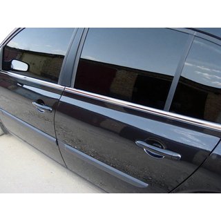 Yttre fönsterlister (4 st, rostfritt stål) Renault Megane II 2004–2009 foto 1