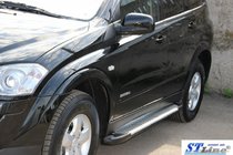 SsangYong Kyron 2005–2014 Sidosteg King (2 st, aluminium) foto 2