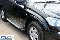 SsangYong Kyron 2005–2014 Sidosteg King (2 st, aluminium) foto 8