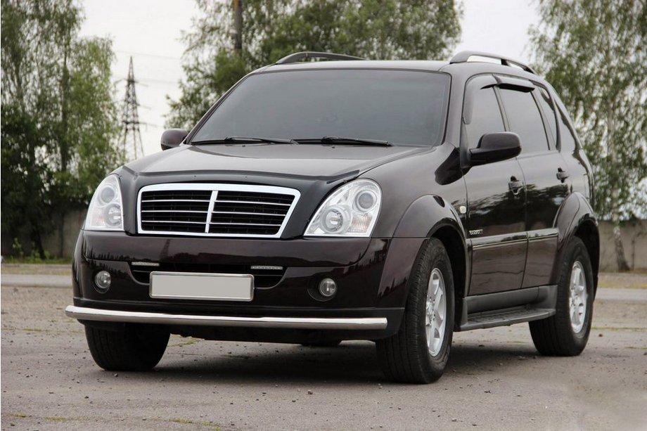 SsangYong Rexton I 2001–2017 Frontbåge ST008 (rostfritt) Image
