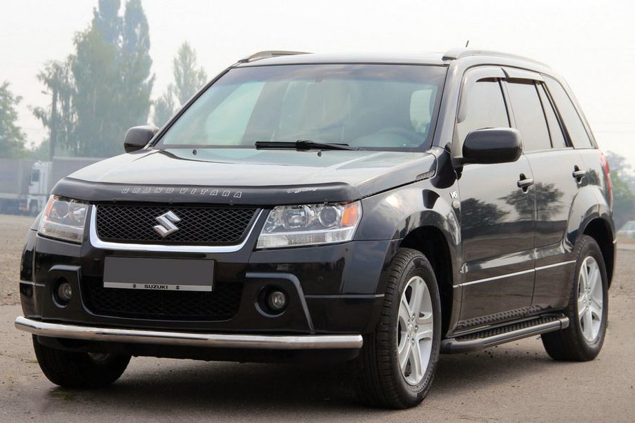 Suzuki Grand Vitara 2005–2017 Främre skyddsbåge ST008 (rostfri) Image