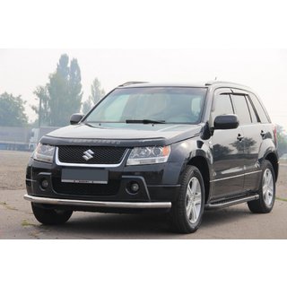 Främre skyddsbåge ST008 (rostfri) Suzuki Grand Vitara 2005–2017 foto 4