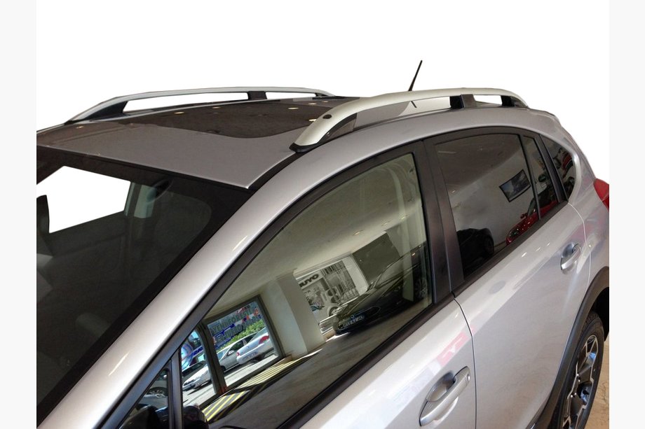 Subaru Outback 2009–2014 Takrails CROWN (matt grå) Image