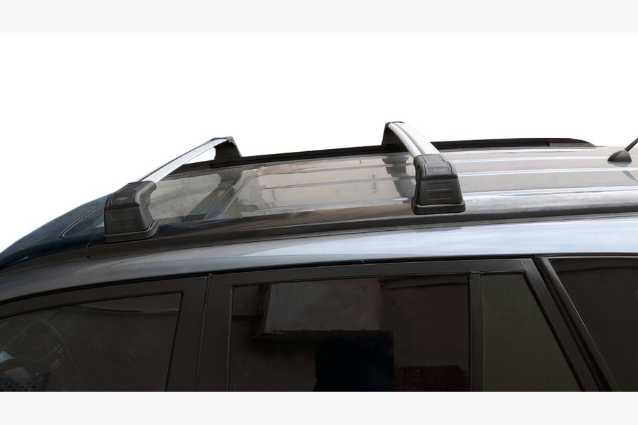 Lexus GX460 2009–2023 Låsbara takräcken/tvärbalkar för integrerade rails (2 st) Image