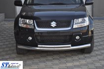 Suzuki Grand Vitara 2005–2017 Främre dubbelbåge 60/42 mm (rostfritt) foto 5