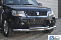 Suzuki Grand Vitara 2005–2017 Främre dubbelbåge 60/42 mm (rostfritt) foto 7