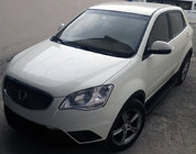 SsangYong Korando 2010–2019 Sidosteg Allmond Black (2 st, aluminium) foto 2