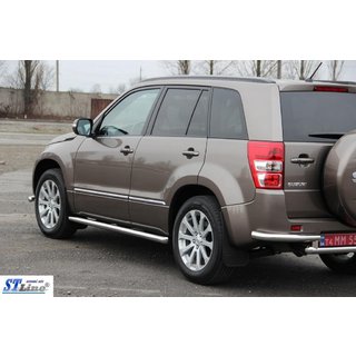 Sidorör BB001 (2 st, rostfritt stål) Suzuki Grand Vitara 2005–2017 foto 2