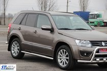 Suzuki Grand Vitara 2005–2017 Sidorör BB001 (2 st, rostfritt stål) foto 3