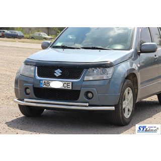 Främre dubbelbåge 60/42 mm (rostfritt) Suzuki Grand Vitara 2005–2017 foto 2