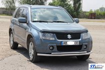 Suzuki Grand Vitara 2005–2017 Främre dubbelbåge 60/42 mm (rostfritt) foto 9