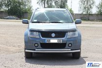 Suzuki Grand Vitara 2005–2017 Främre dubbelbåge 60/42 mm (rostfritt) foto 10