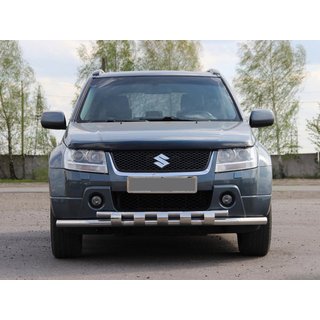 Främre skyddsbåge ST015 (rostfritt stål) Suzuki Grand Vitara 2005–2017 foto 1