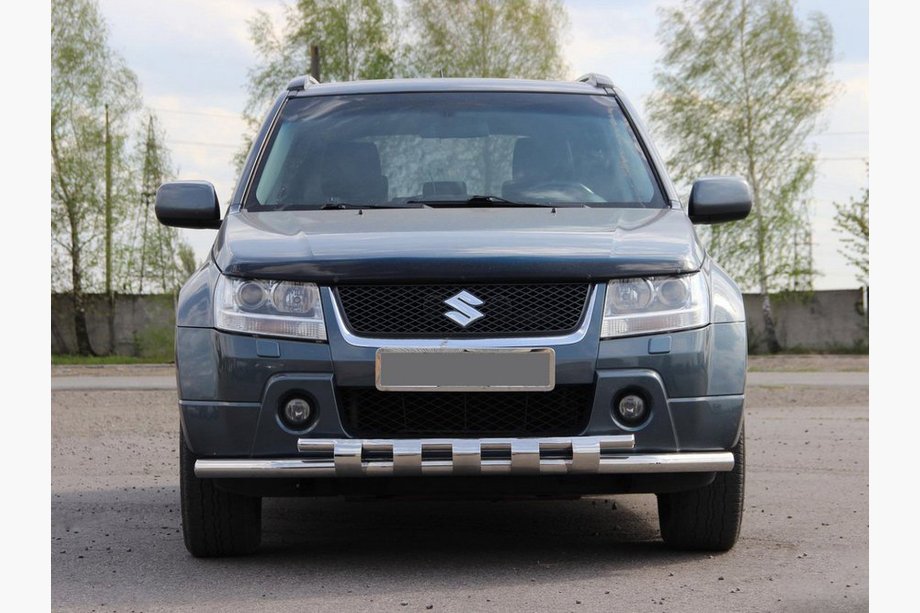 Suzuki Grand Vitara 2005–2017 Främre skyddsbåge ST015 (rostfritt stål) Image