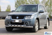 Suzuki Grand Vitara 2005–2017 Främre skyddsbåge ST015 (rostfritt stål) foto 2