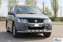 Suzuki Grand Vitara 2005–2017 Främre skyddsbåge ST015 (rostfritt stål) foto 3