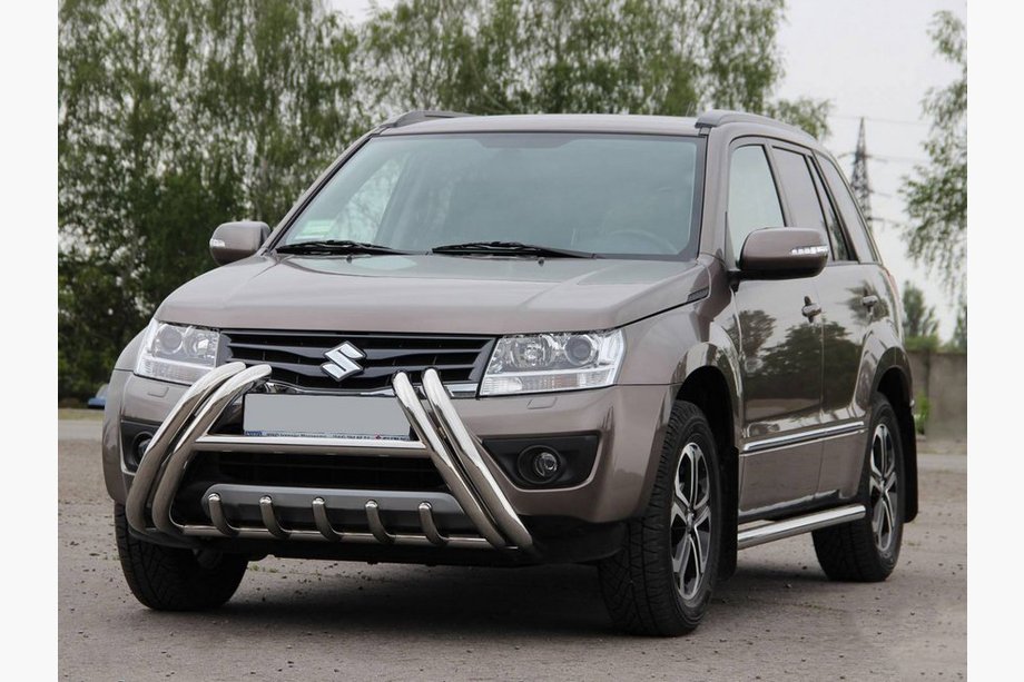 Suzuki Grand Vitara 2005–2017 Frontbåge i polyuretan (hög) Image