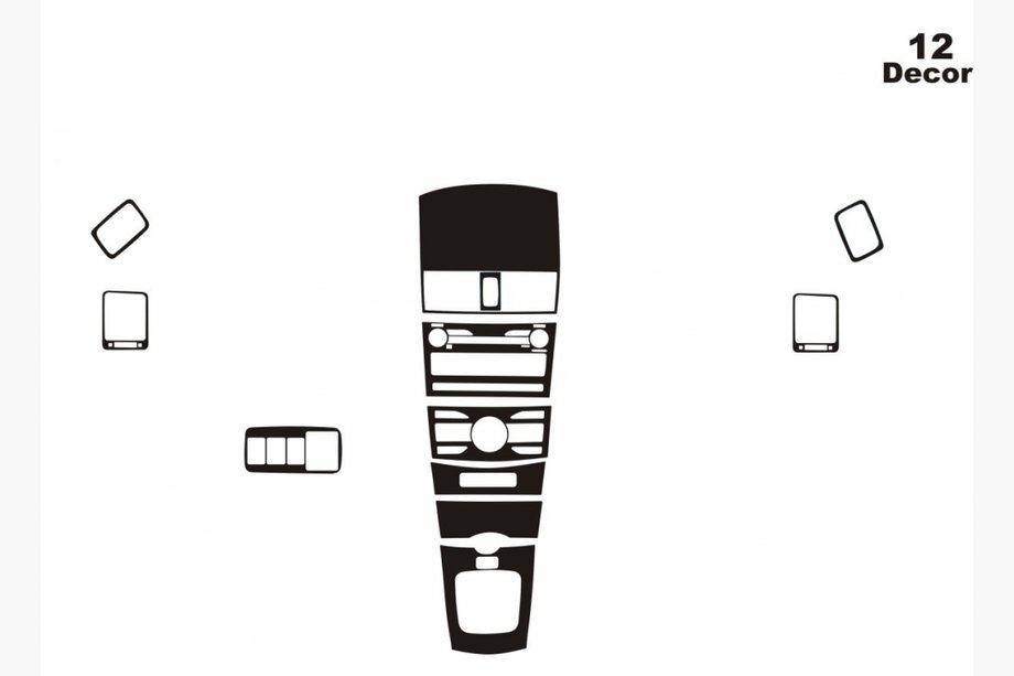 Toyota Corolla 2007–2013 Instrumentpanelöverdrag (typ 2) Image