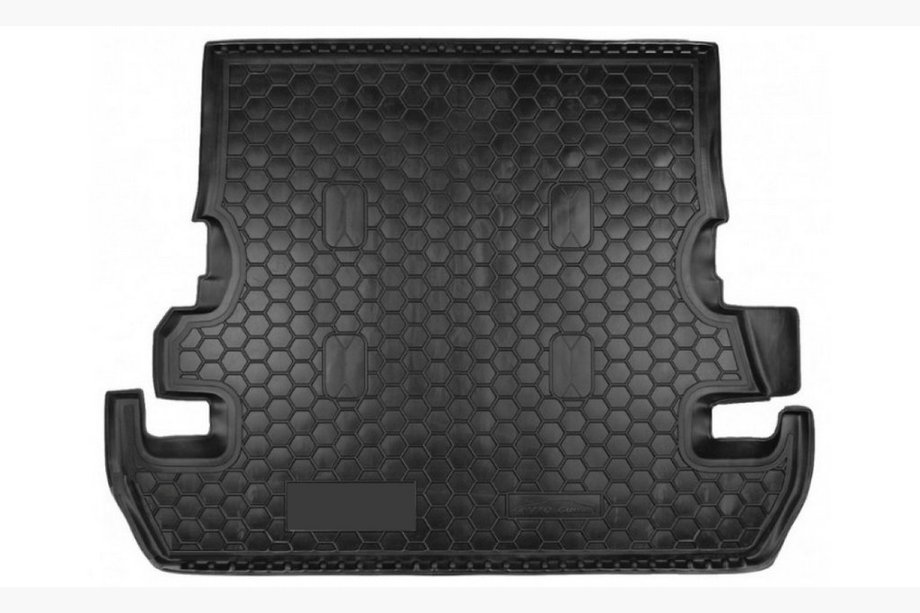 Toyota Land Cruiser 200 2007–2021 Bagagerumsmatta i gummi (Autogumm, 7 säten) Image