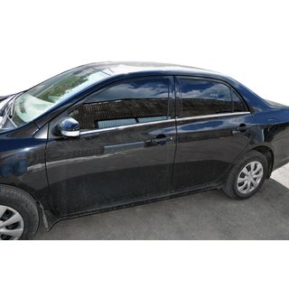 Yttre fönsterlister (4 st, rostfritt stål) Toyota Corolla 2007–2013 foto 1