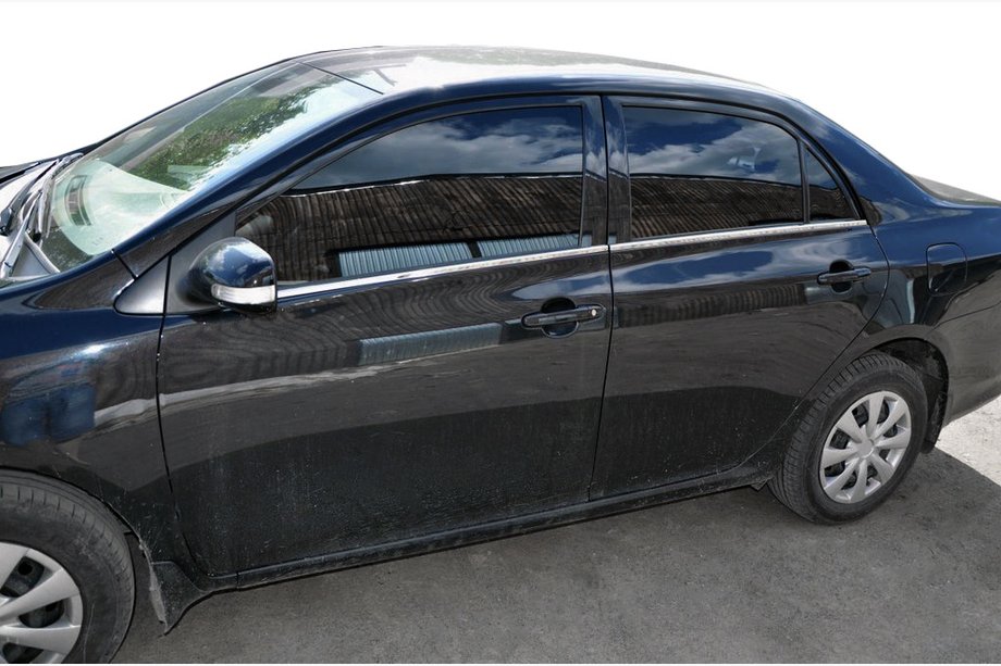 Toyota Corolla 2007–2013 Yttre fönsterlister (4 st, rostfritt stål) Carmos - turkiskt stål Image