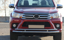 Toyota Hilux 2015– Frontbåge ST018 (rostfritt stål) foto 6
