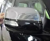 Toyota Land Cruiser Prado 150 2009–2023 Spegelkåpor (2 st, rostfritt stål) foto 2