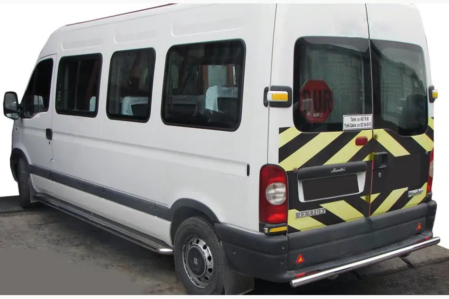 Renault Master 1998–2010 Bakre skyddsbåge AK002 (rostfritt) Image
