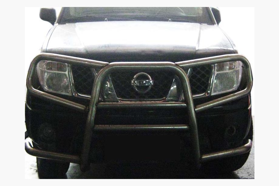 Nissan Pathfinder R51 2005–2014 Dubbel frontbåge WT025 (rostfritt) Image