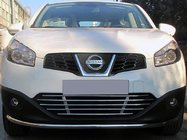 Nissan Qashqai 2014–2021 Frontbåge ST008 (2014-2017, rostfritt) foto 1
