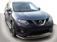 Nissan X-trail T32/Rogue 2014–2021 Främre frontbåge ST014 (rostfritt) foto 1