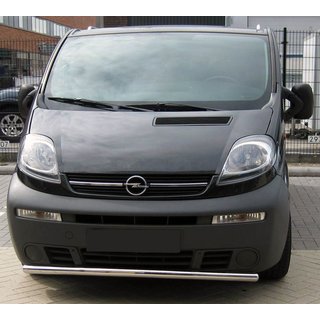 Främre skyddsbåge ST008 (rostfritt) Opel Vivaro 2001–2015 foto 1