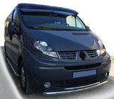 Renault Trafic 2001–2015 Främre frontbåge ST014 (rostfritt) foto 1