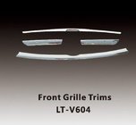 Toyota Rav 4 2006–2013 Kromlister för grill 2010-2012 (4 st, plast) foto 1
