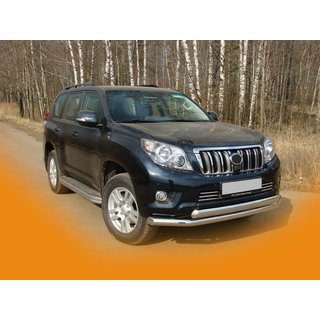 Främre frontbåge ST014 (rostfritt) Toyota Land Cruiser Prado 150 2009–2023 foto 3