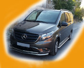 Mercedes Vito/V-klass W447 2014– Främre frontbåge ST014 (rostfritt) 60/60 mm foto 3