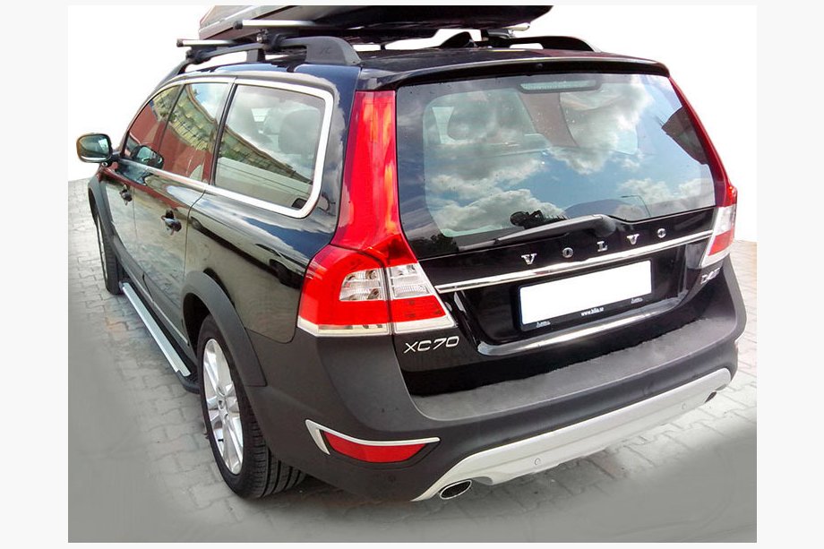 Volvo XC60 2009–2017 Sidosteg Rainbow (2 st, aluminium) Image