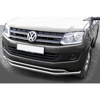 Främre skyddsbåge ST017 (rostfritt) Volkswagen Amarok 2010–2022 foto 1