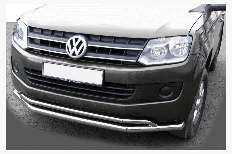 Volkswagen Amarok 2010–2022 Främre skyddsbåge ST017 (rostfritt) 70 x 48 mm Image