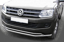 Volkswagen Amarok 2010–2022 Främre skyddsbåge ST017 (rostfritt) 70 x 48 mm foto 1