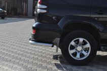Toyota Land Cruiser Prado 120 2002–2009 Bakre hörn AK003 (2 st, rostfritt) foto 6