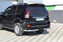 Toyota Land Cruiser Prado 120 2002–2009 Bakre hörn AK003 (2 st, rostfritt) foto 8
