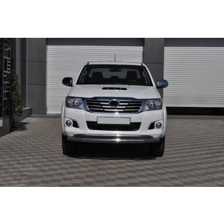 Främre skyddsbåge ST017 (rostfritt stål) Toyota Hilux 2006–2015 foto 2
