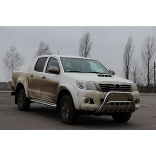 Frontbåge WT002 (rostfritt) Toyota Hilux 2006–2015 foto 3