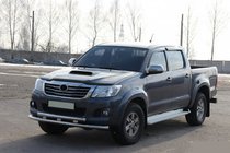 Toyota Hilux 2006–2015 Främre frontbåge ST014 (rostfritt) foto 2
