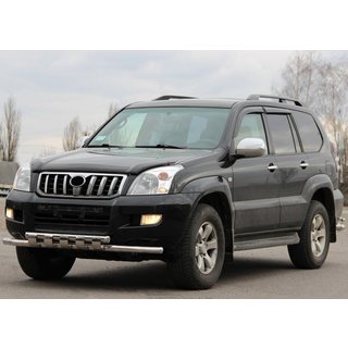Frontbåge ST015 (rostfritt stål) Toyota Land Cruiser Prado 120 2002–2009 foto 1