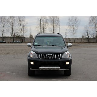 Frontbåge ST015 (rostfritt stål) Toyota Land Cruiser Prado 120 2002–2009 foto 2