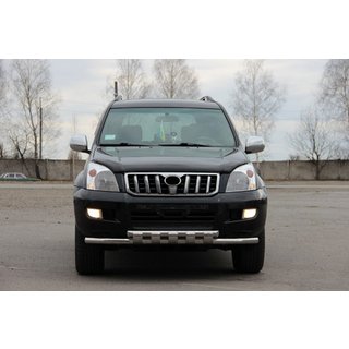 Frontbåge ST015 (rostfritt stål) Toyota Land Cruiser Prado 120 2002–2009 foto 3