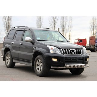 Frontbåge ST015 (rostfritt stål) Toyota Land Cruiser Prado 120 2002–2009 foto 4
